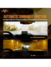 Panou de pornire/oprire cu touchscreen, 8 lumini/alte dispozitive, Auxbeam verde