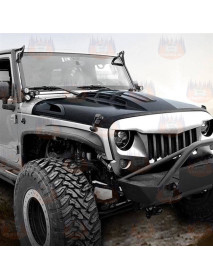 Capotă din oțel față negru mat OFD Avenger...