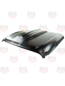 Capota din otel negru mat OFD Ettrict,...