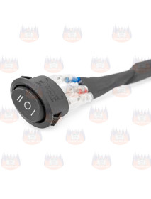 LEDBAR de 54 inchi, alb curbat DRL spot/flood Seria Rough Country Black