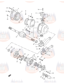 Kit reparatie punte complet, Massif 3.0 HPI...