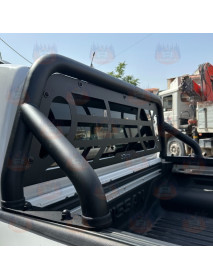 Rollbar Inox Toyota Hilux (Invincible,Cruiser) 2020+ Inox, cu protectie luneta