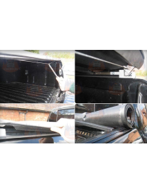 Inchidere bena tip prelata, foarte rezistenta, pick-up, Hilux, Amarok, Isuzu D-Max, X-Class, Navara D40, L200 + altele