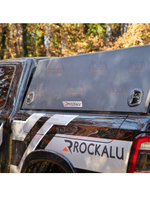Hardtop Negru V3 ROCKALU Toyota Hilux 2016+ Cabina Dubla