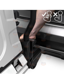 Suport biciclete Thule EasyFold XT 3 cu prindere pe carligul de remorcare - pentru 3 biciclete (13 pini)