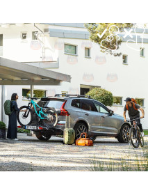 Suport biciclete Thule EasyFold XT 3 cu prindere pe carligul de remorcare - pentru 3 biciclete (13 pini)