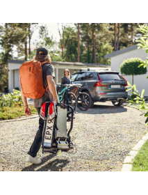 Suport biciclete Thule EasyFold XT 3 cu prindere pe carligul de remorcare - pentru 3 biciclete (13 pini)