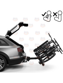 Suport biciclete Thule EasyFold XT 3 cu prindere pe carligul de remorcare - pentru 3 biciclete (13 pini)
