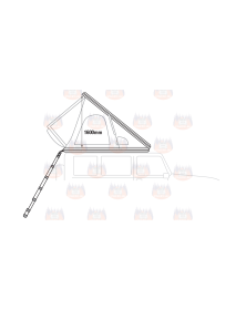 Cort auto - "hard shell" Swift 1400 de la Ironman4x4