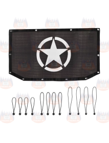 Jeep Wrangler JL 2018+ & Gladiator JT 2020+ Mesh Top Star