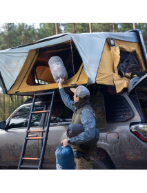 Cort auto Offlander Fold 4 Sand OFF-FOLD4-SAND roof tent, carcasa rigida