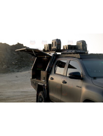 Bushtech Canopy Tray Toyota Hi Lux Revo Cabina Dubla