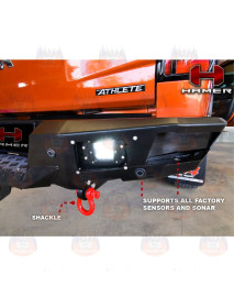 Isuzu D-Max 2016-2019 Bara spate Bumper Hamer