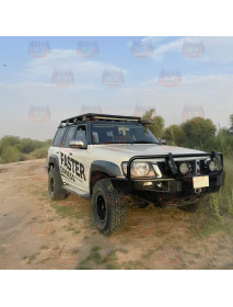Nissan Patrol Y61 2005-2010 Bara de protecție față metalica - [Outlaw]