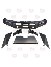 Nissan Patrol Y61 2005-2010 Bara de protecție față metalica - [Outlaw]