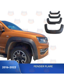 Overfendere Volkswagen Amarok 2016-2022 | Negre mate (stil OEM)