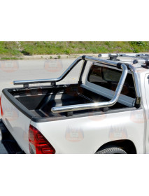 Toyota Hillux 2015-Prezent Rollbar compatibil, inox, diam. teava 60 mm