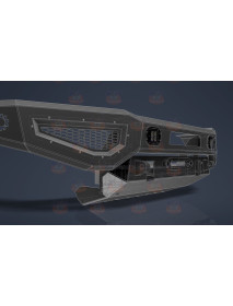 Nissan Patrol Y61 Bara fata otel metalica Steel front bumper Nissan Patrol Y61