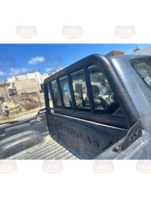 Rollbar Inox Toyota Hilux (Invincible,Cruiser) 2020+ Inox, cu protectie luneta