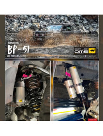 Suspensie completa Kit BP-5 +4cm Nissan Navara D23/NP300 serie 1-4