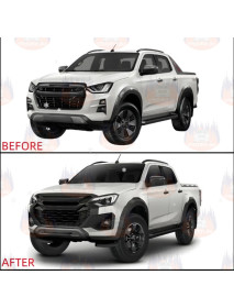 Isuzu D-Max 2021–2024 Body Kit transformare in Isuzu D-Max 2024+