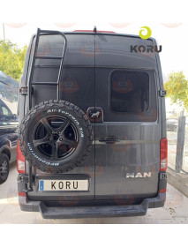 Suport pentru roata spate, reglabil, balama de...