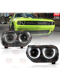 Faruri LED Vland + Becuri LED – Set (CHALLENGER...