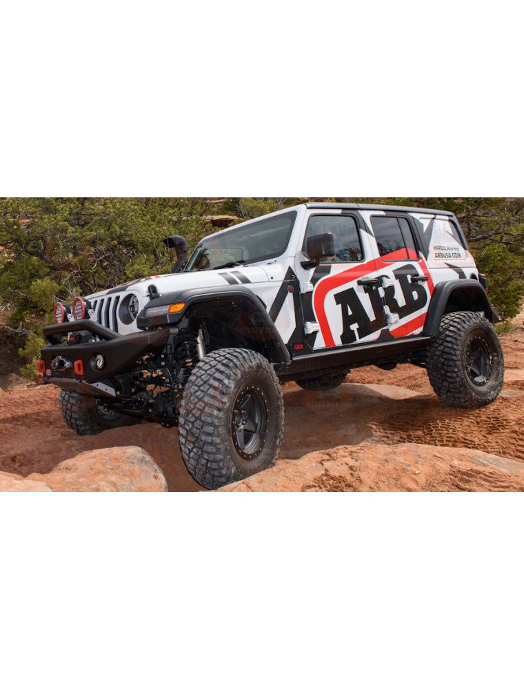 ARB-Rock Sliders Jeep Wrangler JL 4-usi, Negru