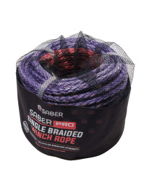 Cablu sintetic Troliu SABERPRO®, dublu impletita 30M, diferite culori