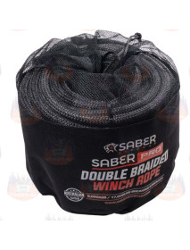 Cablu sintetic Troliu SABERPRO®, dublu impletita 30M, diferite culori